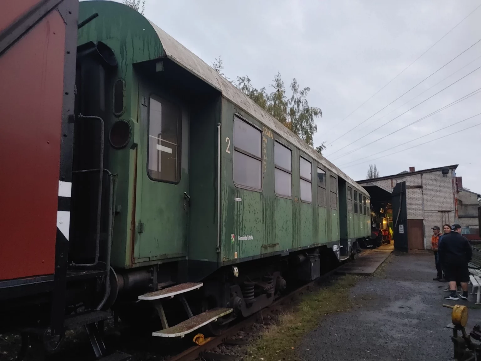 Der Wagen ist zurzeit in Geesthacht im Einsatz