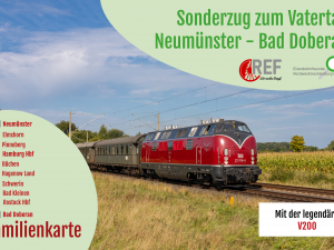 Fahrkarte Neumünster - Bad Doberan (Familienkarte) am 14.05.2026