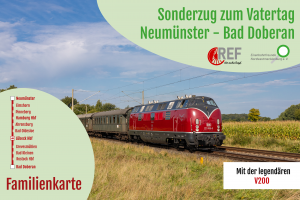 Fahrkarte Neumünster - Bad Doberan (Familienkarte) am 14.05.2026