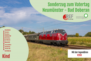 Fahrkarte Neumünster - Bad Doberan (Kind) am 14.05.2026