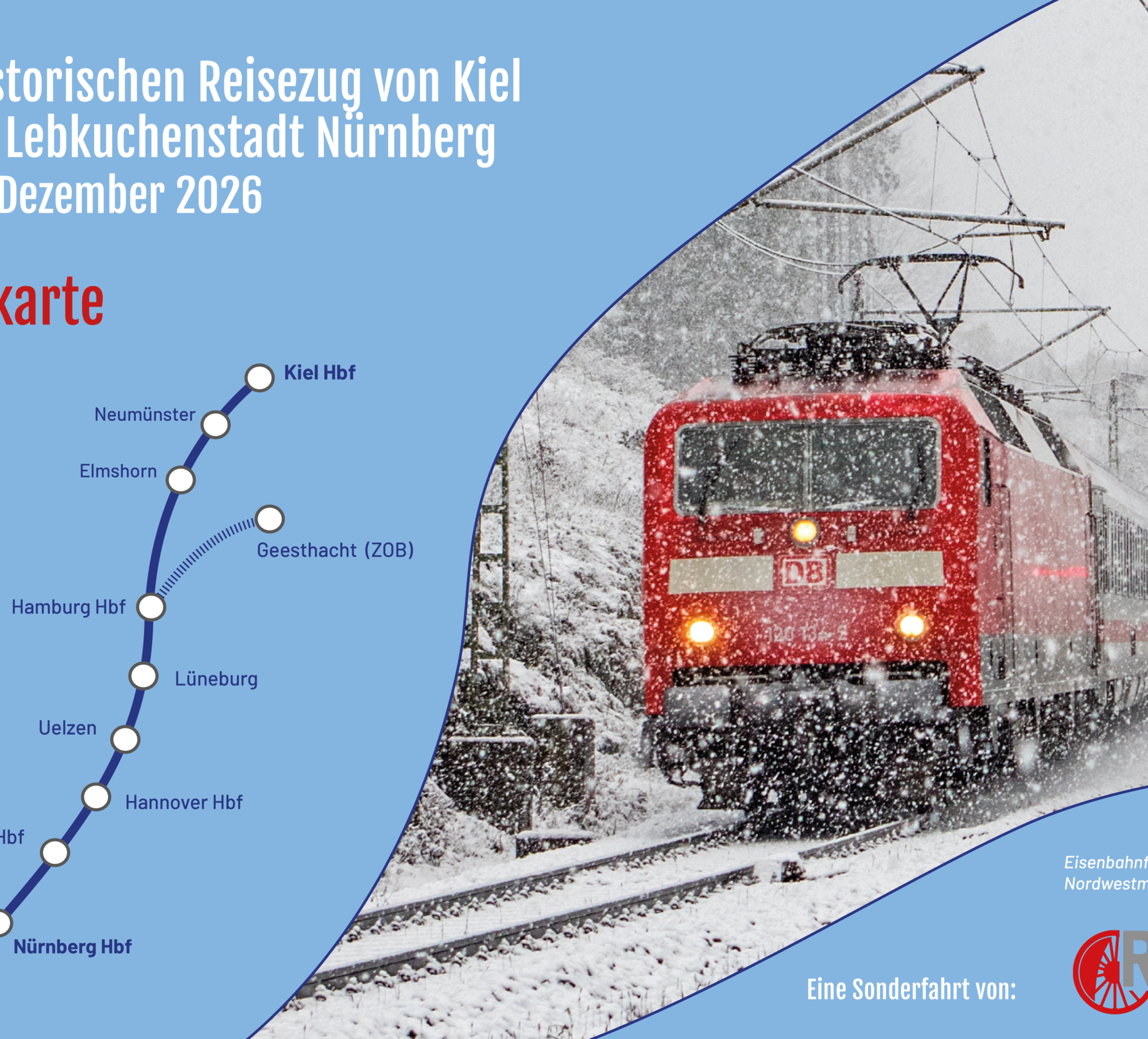 Fahrkarte Nikolausfahrt 5. Dezember 2026